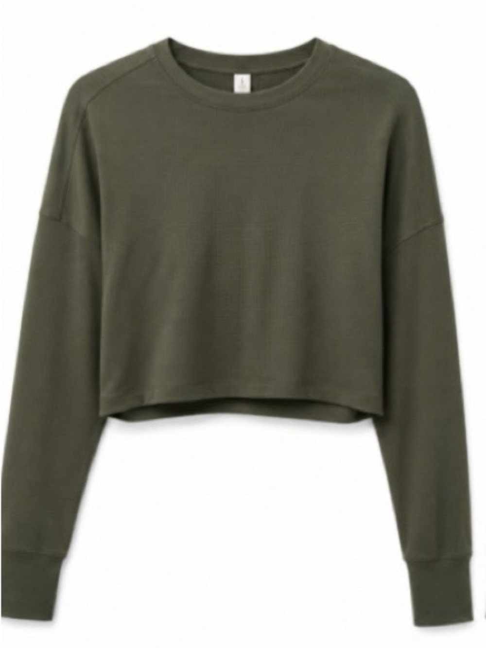 Lululemon Muscle Love Long Sleeve Dark Olive Green Size 2